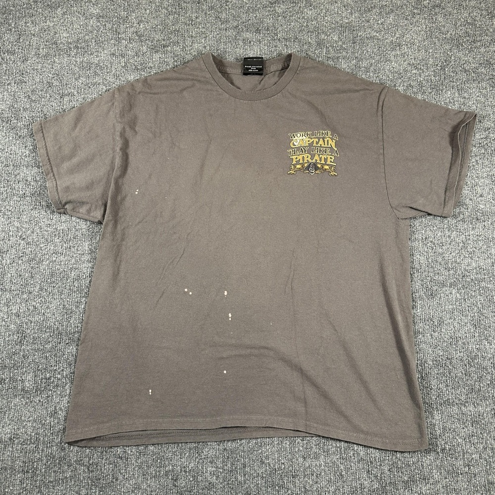 Harley-Davidson Orlando Shirt Mens APX:XL Gray‎ Pirate Skull Motorcycle Tee